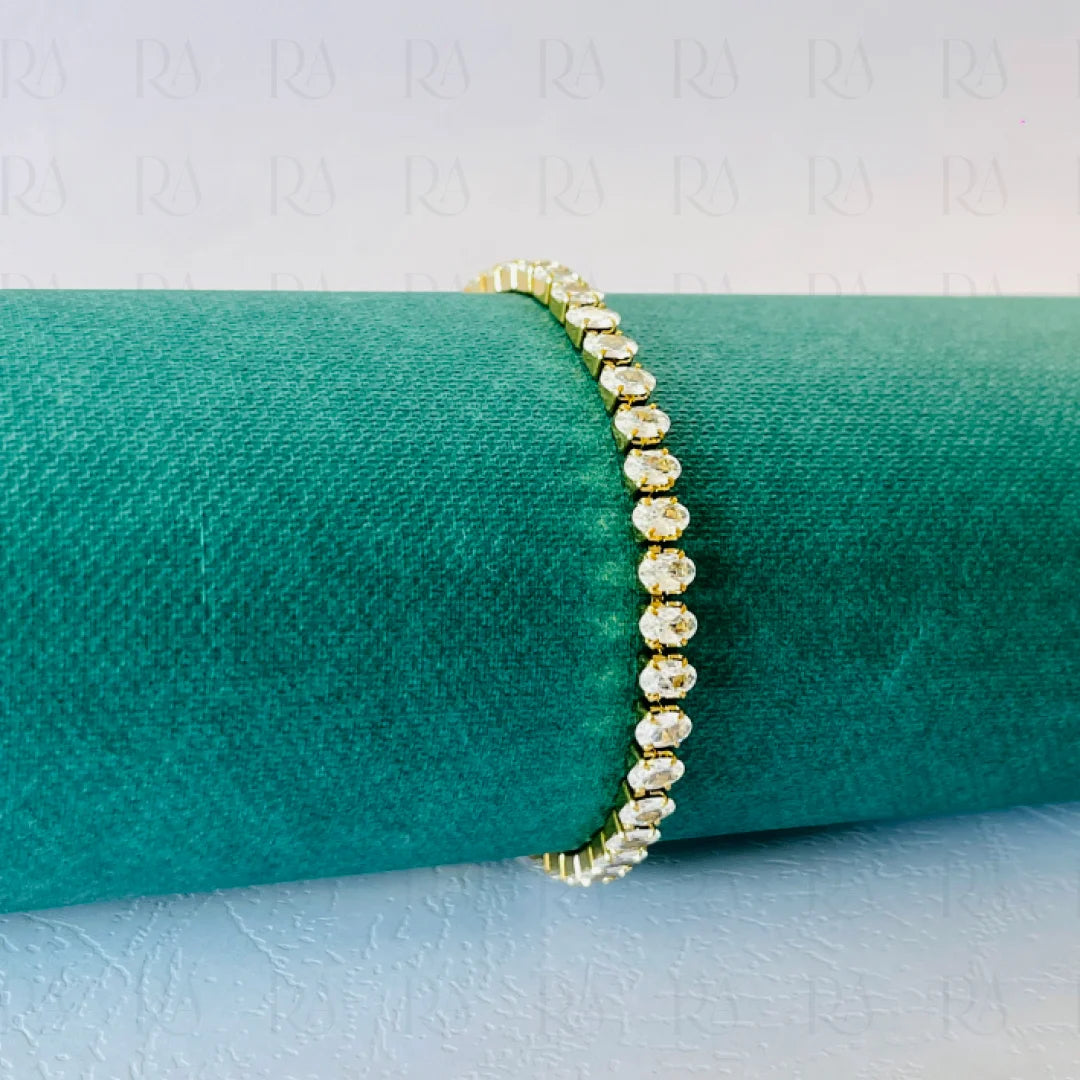 Oval Tennis Bracelet