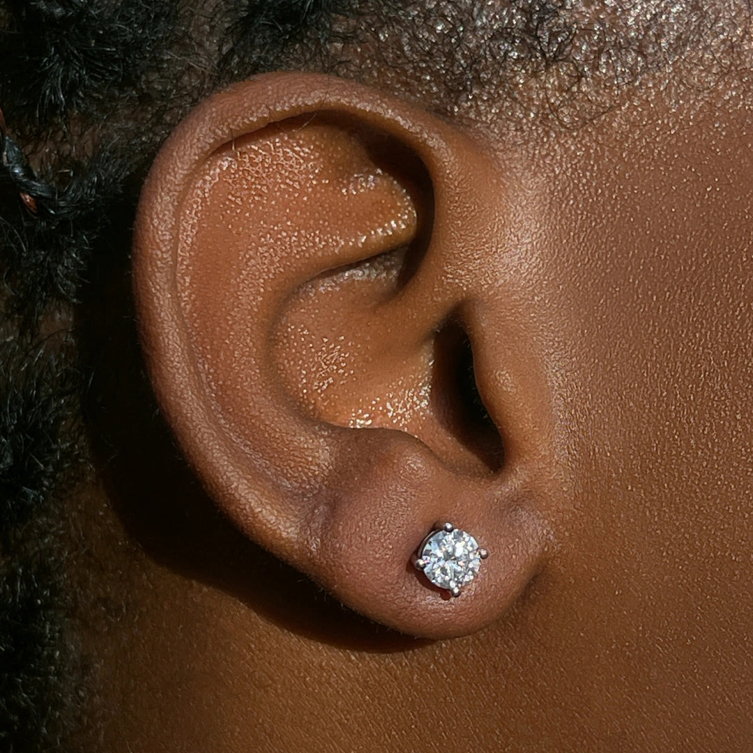 Classic Round Cut Studs