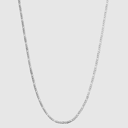 3mm Figaro Chain (Silver)