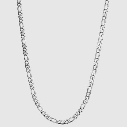 5mm Figaro Chain (Silver)