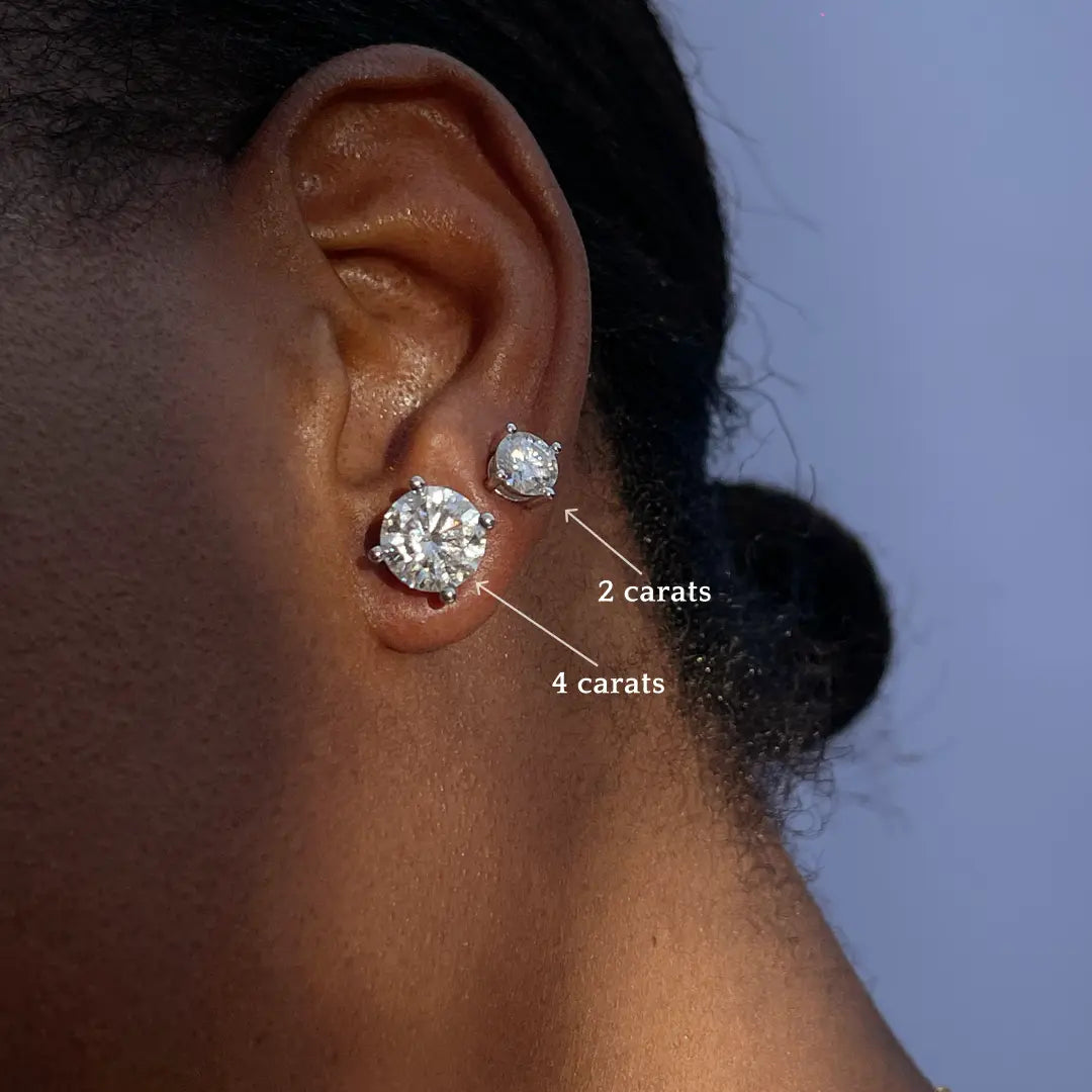 Classic Round Cut Studs