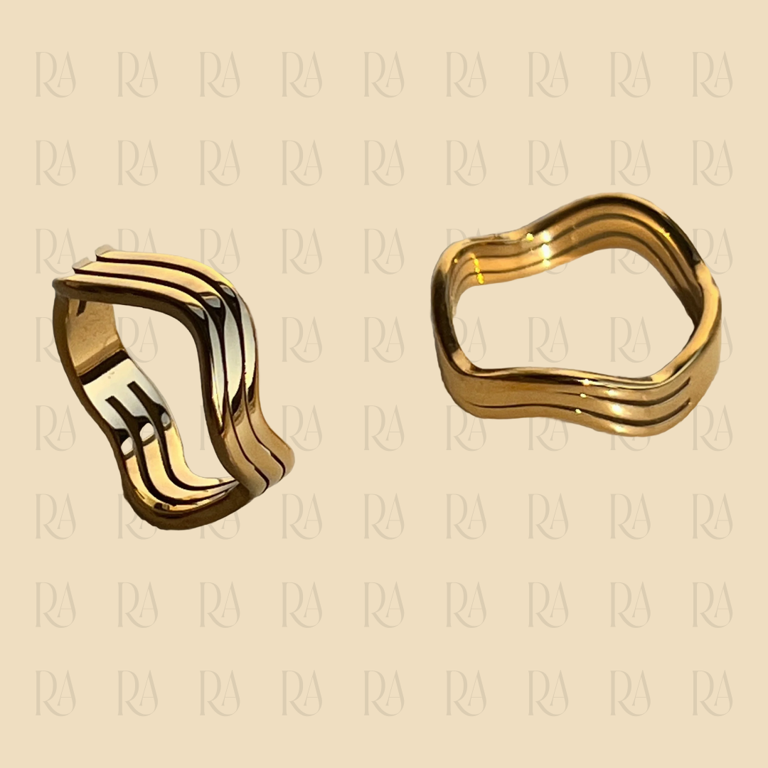 Omi Wavy Rings