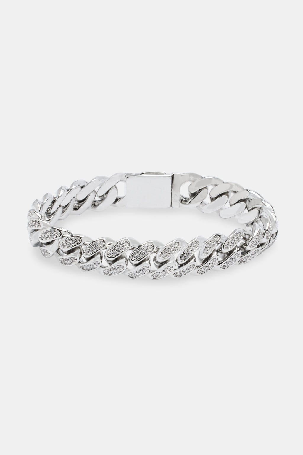 12MM Iced Cuban Bracelet