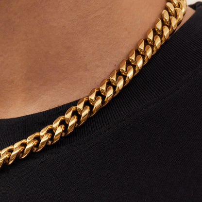 12MM (Gold) Cuban Link Chain