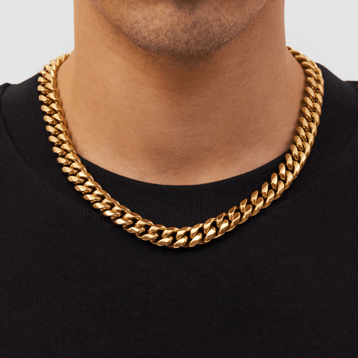 12MM (Gold) Cuban Link Chain