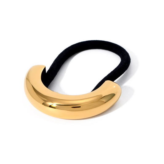 Single Bar Hair Tie (Gold)