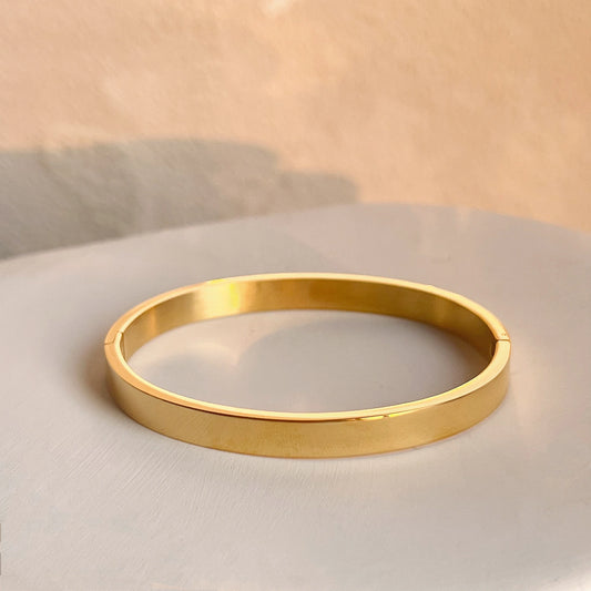 6MM Simple Gold Bangle