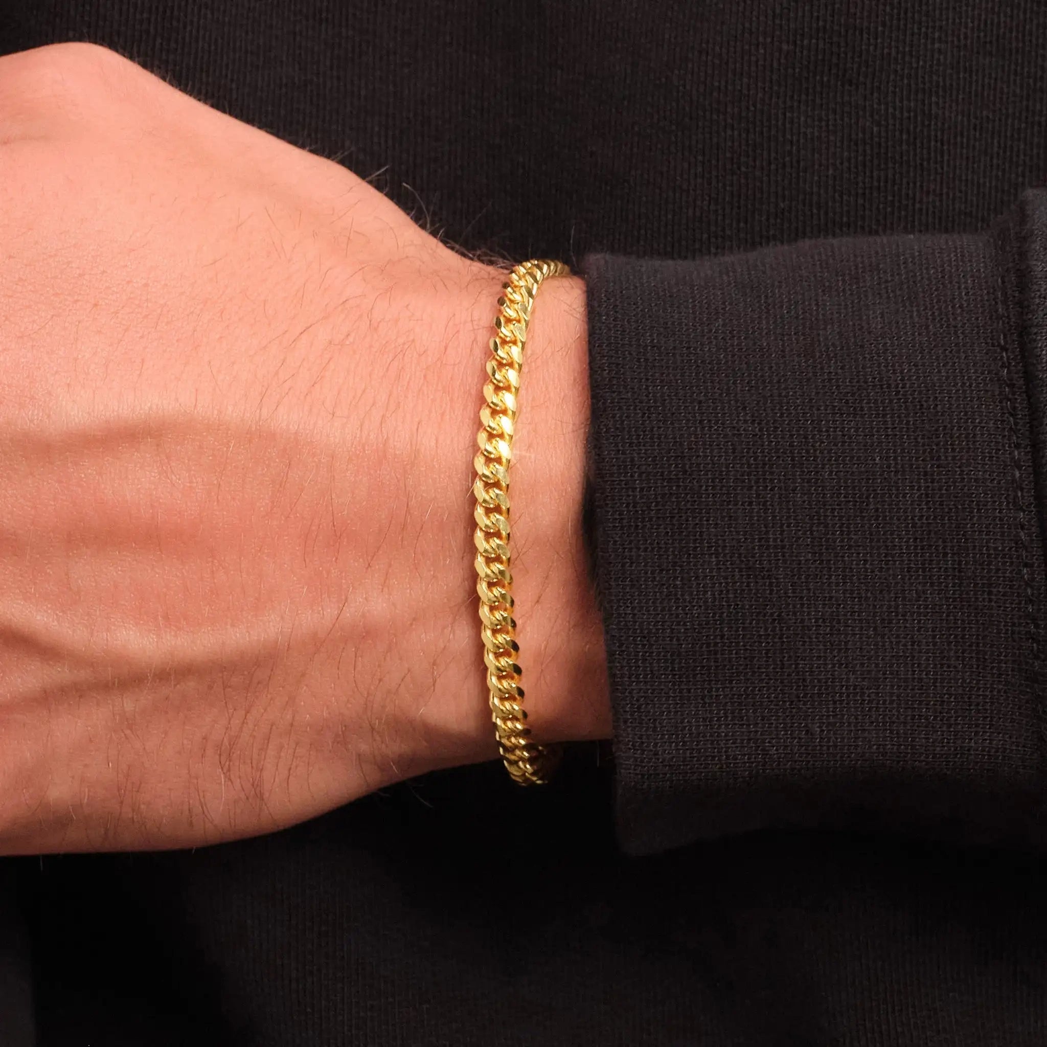4MM Cuban Link Bracelet