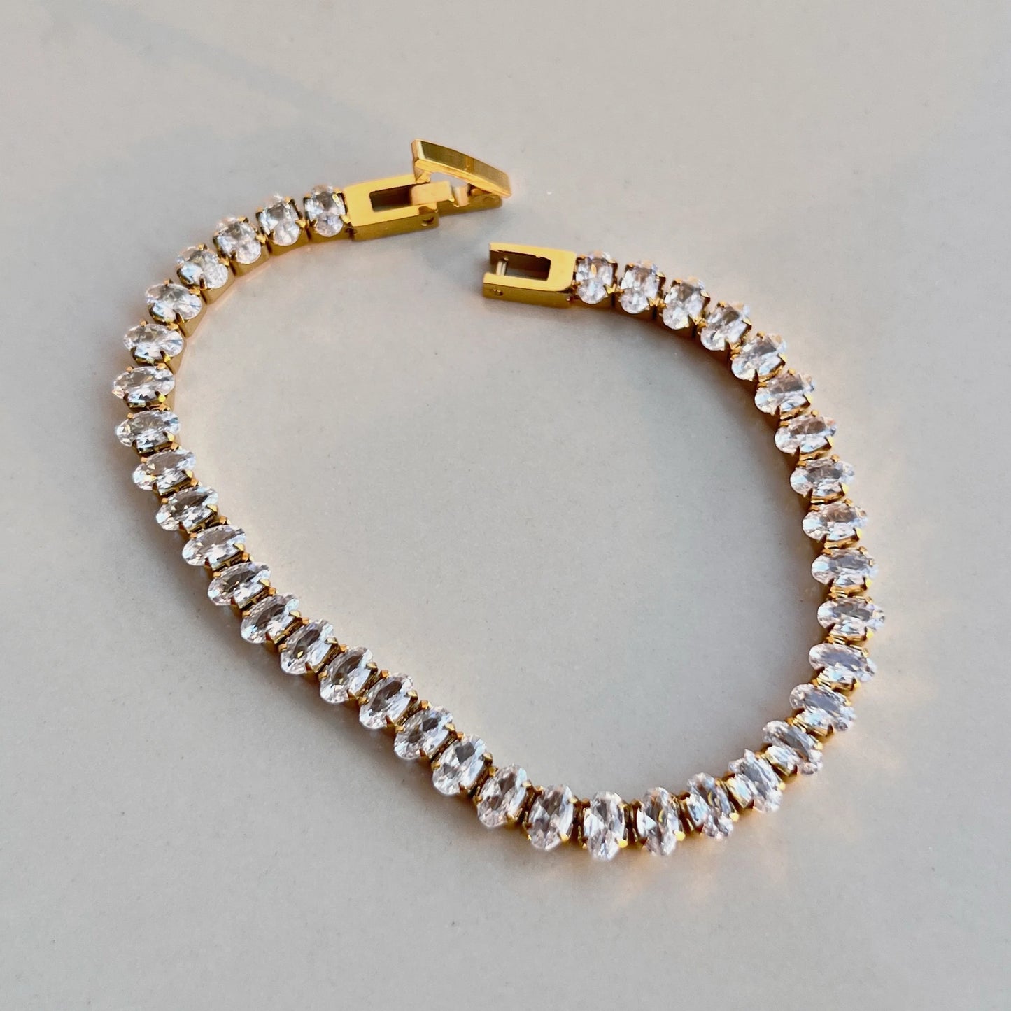 Oval Tennis Bracelet