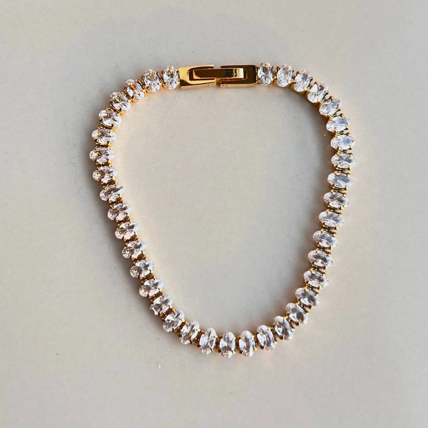 Oval Tennis Bracelet