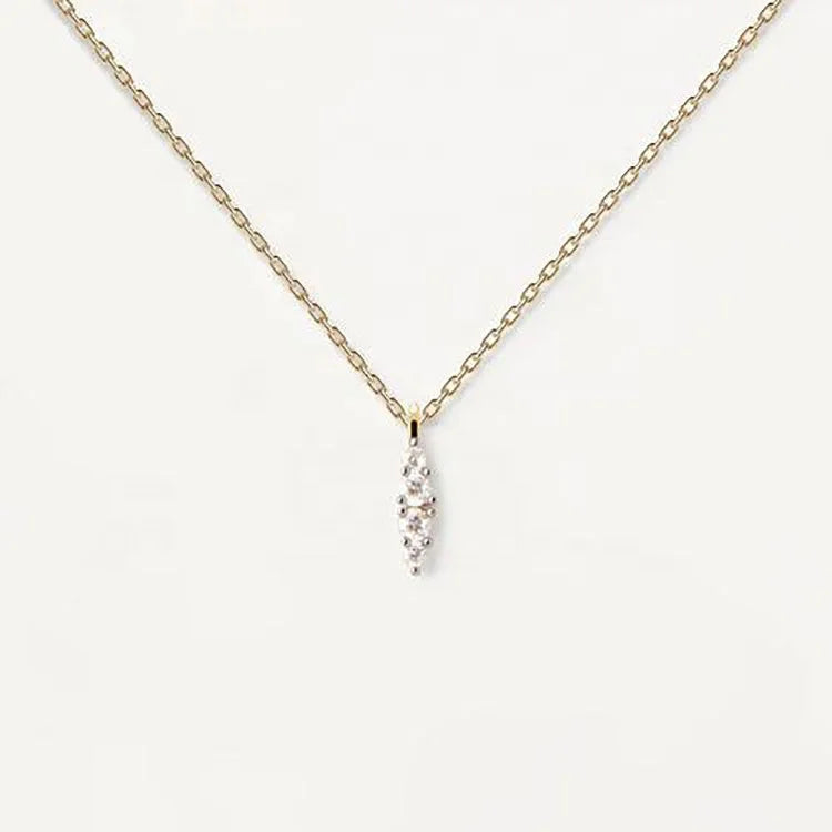 Rainy Solitaire Necklace