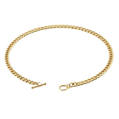 Toggle Chain and Bracelet Set (Gold)