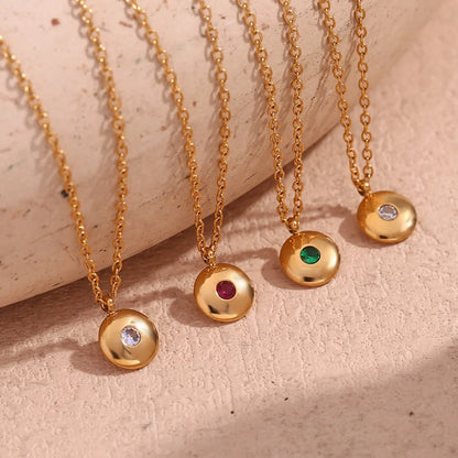 Dainty Birthstone Necklace