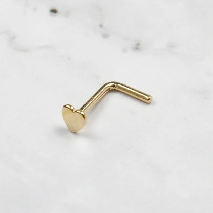 Tiny Heart Nose Stud