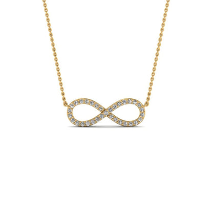 Infinity Diamond Necklace