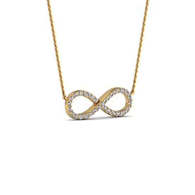 Infinity Diamond Necklace