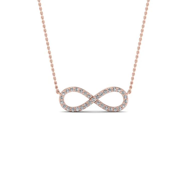 Infinity Diamond Necklace