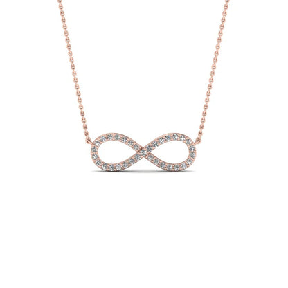 Infinity Diamond Necklace