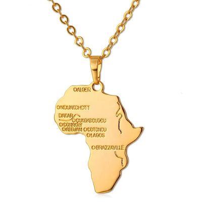 Men’s Africa Necklace