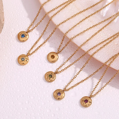 Dainty Birthstone Necklace