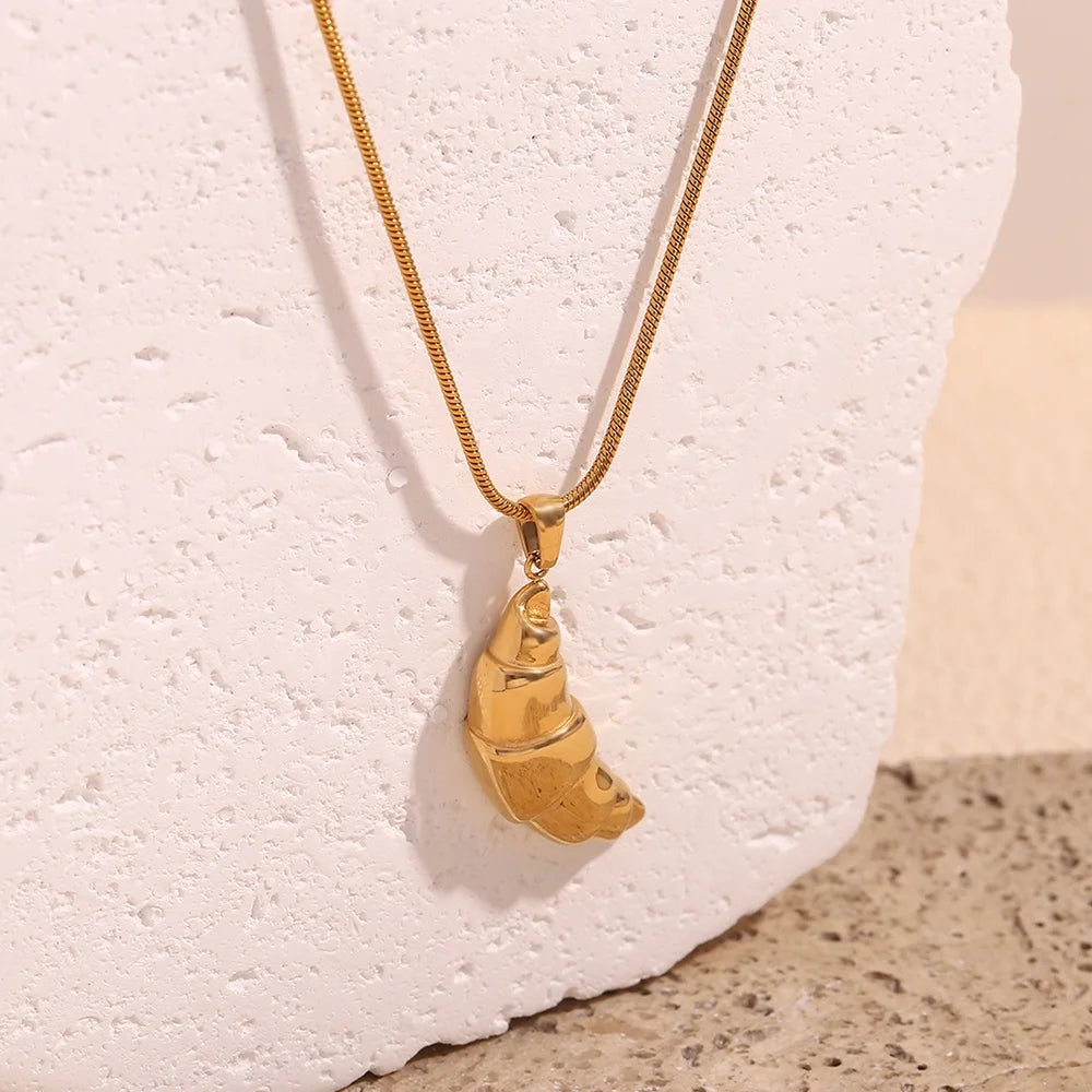 Croissant Necklace