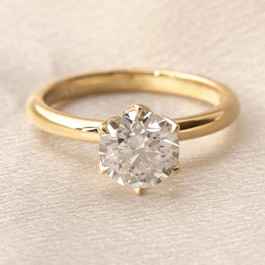 The Classic Solitaire Ring