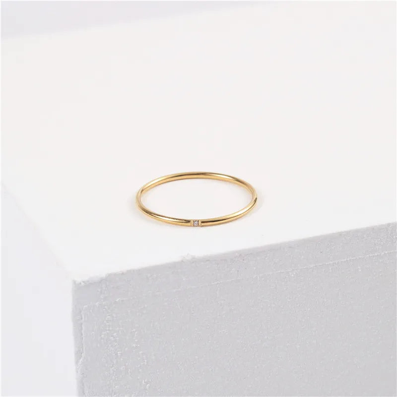 Dainty Stacking Ring Set