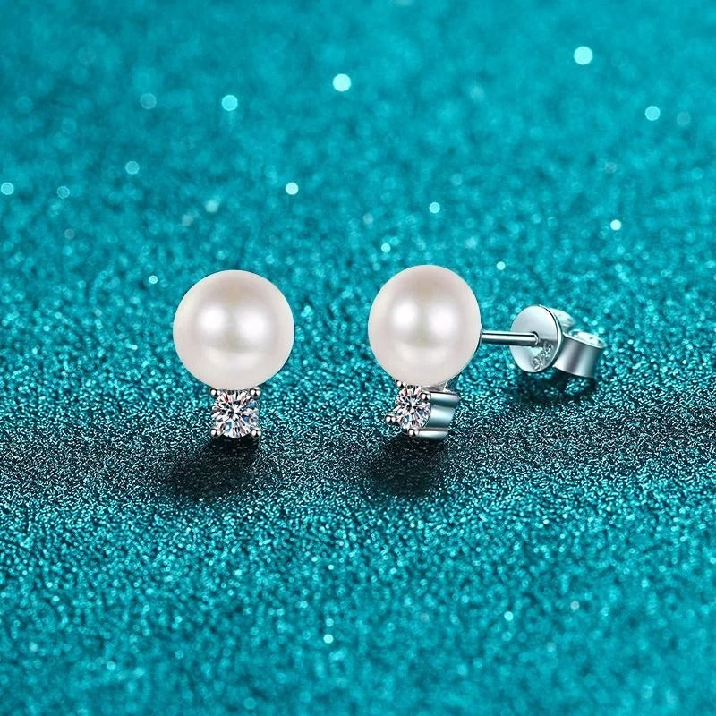 Pearl Stud Earrings