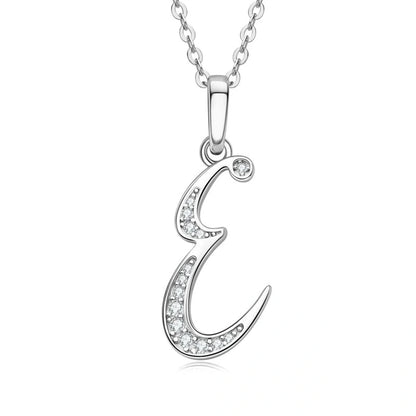 Diamond Letter Necklace
