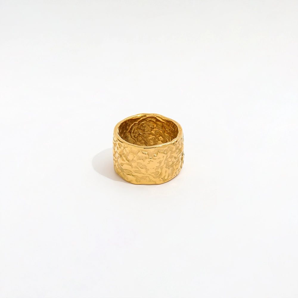 Ife Hammered Ring