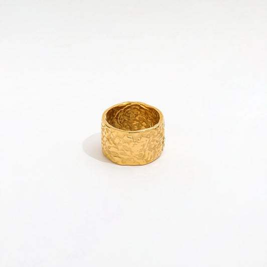 Ife Hammered Ring