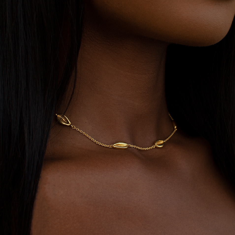 Ise Cowrie Necklace