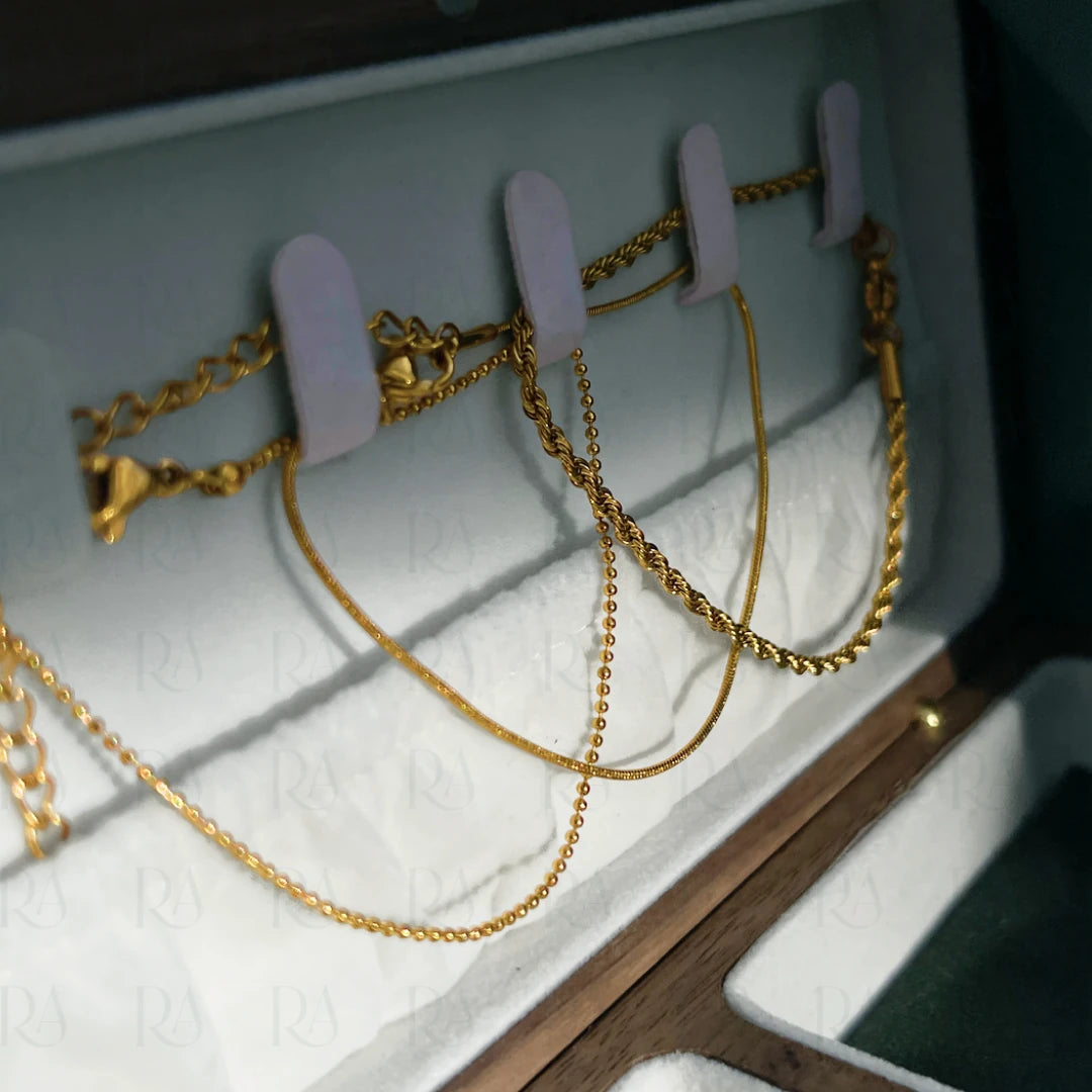 Minimal Stacking Bracelet Set