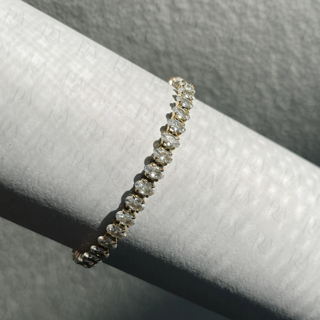 Oval Tennis Bracelet