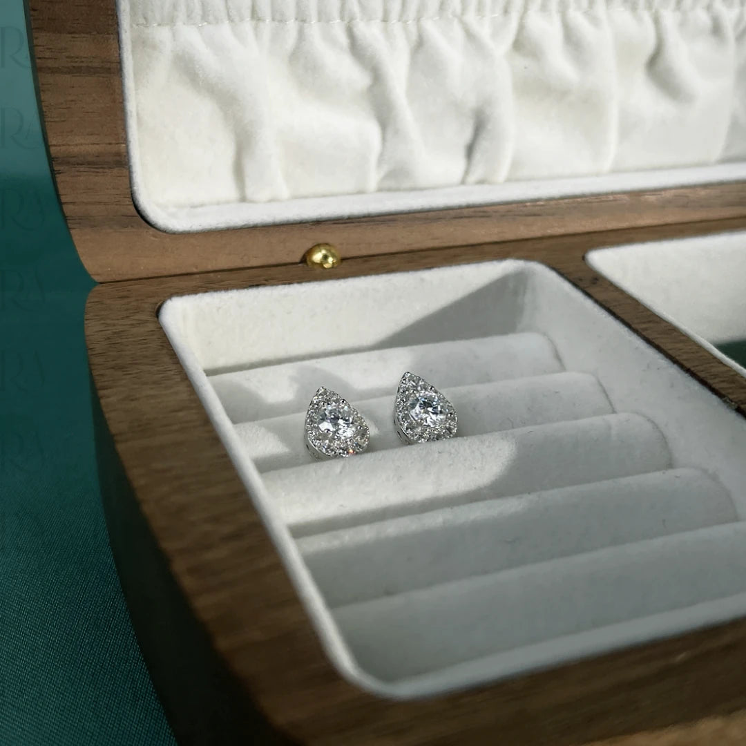 Tear Drop Studs